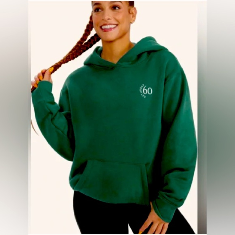 New with tags Peloton Saturday 60 hoodie.